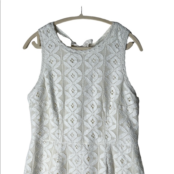 White Lace Romper - Picture 2 of 5